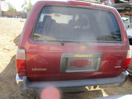 1997 TOYOTA 4RUNNER LIMITED BURGUNDY 3.4L AT 4WD Z16323